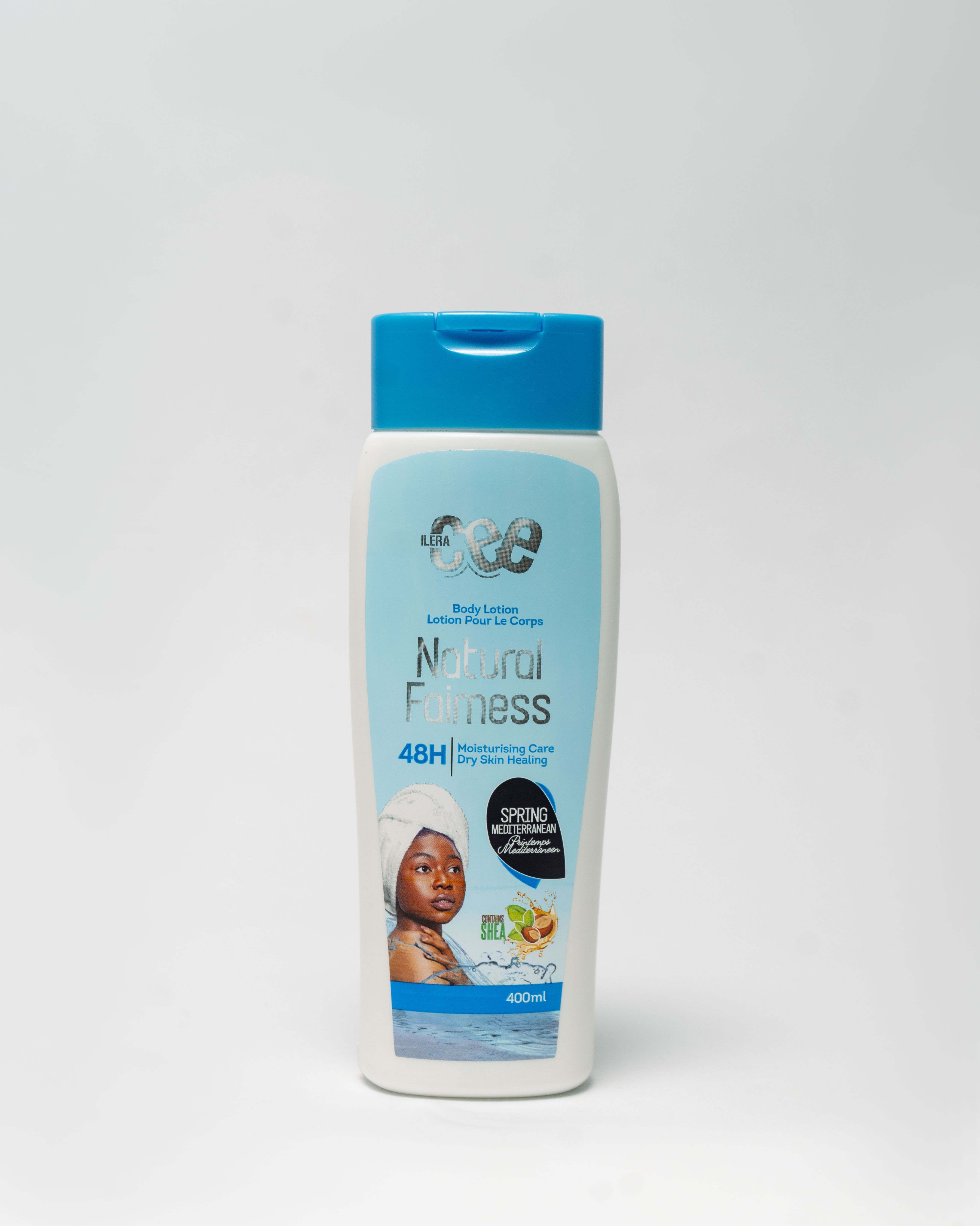 Cee Body Lotion Natural Fairness Spring Mediterranean - 48H moisturizing care, 400ml